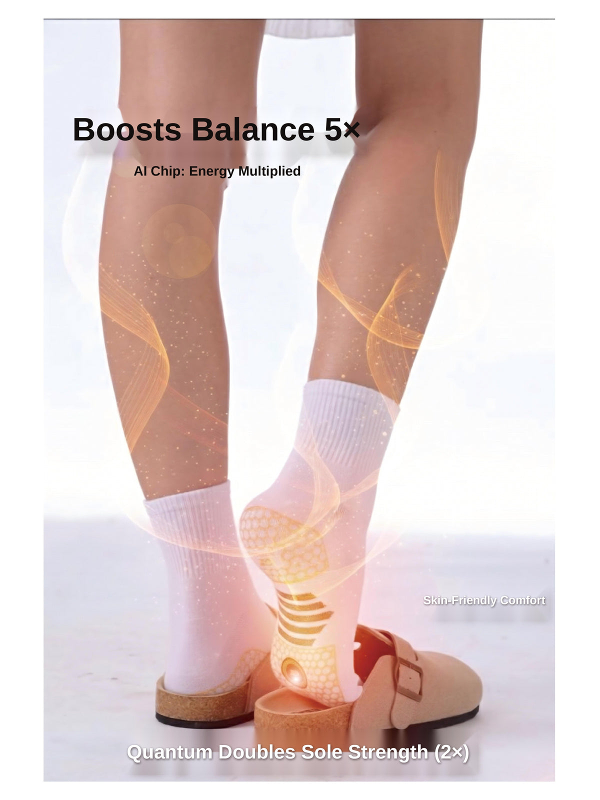 G-Energy Quantum Far-Infrared Socks  — Boost Circulation in 10 Seconds"